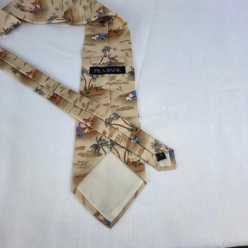 Jos A Bank Silk Tie 4